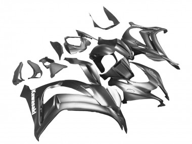 Custom 2016-2020 Kawasaki ZX10R Motorcycle Fairings - Matte Grey