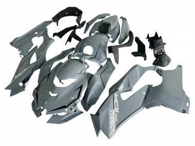 Custom 2021-2025 Kawasaki ZX10R Motorcycle Fairings - Grey