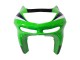 1998-1999 Kawasaki ZX6R Motorcycle Fairings - Green White Dark Blue Silver