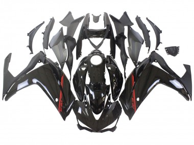 Custom 2015-2018 Yamaha YZF R3/R25 Motorcycle Fairings - Glossy Black Red White