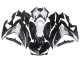 2015-2018 Yamaha YZF R3/R25 Motorcycle Fairing - White Red Matte Black