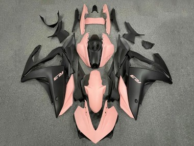 Custom 2015-2018 Yamaha YZF R3/R25 Motorcycle Fairings - Pink Matte Black