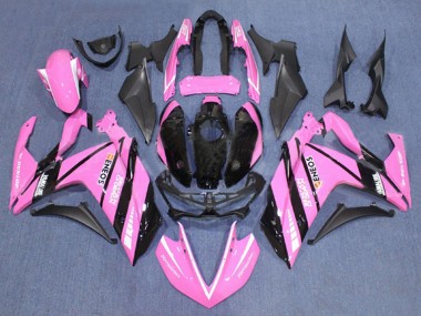 Custom 2015-2018 Yamaha YZF R3/R25 Motorcycle Fairings - Pink Black Yamalube ENEOS