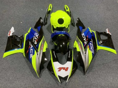 Custom 2015-2018 Yamaha YZF R3/R25 Motorcycle Fairings - Yellow White Silver Blue Glossy Black