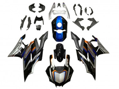 Custom 2019-2021 Yamaha YZF R3/R25 Motorcycle Fairings - Silver Orange Blue Black