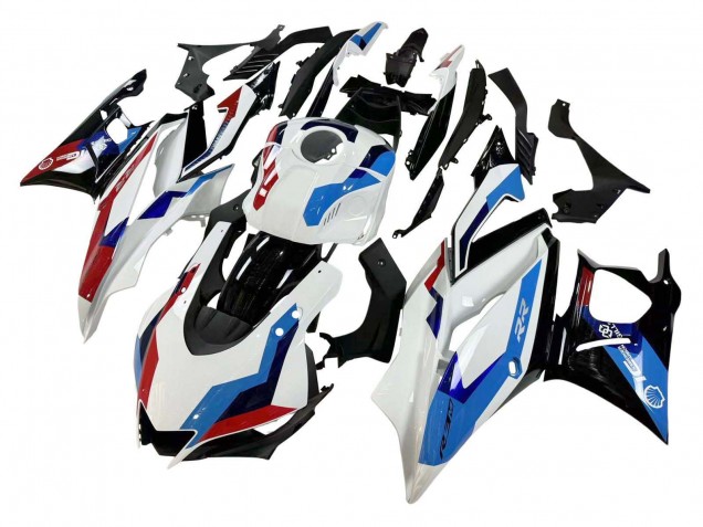 2019-2021 Yamaha YZF R3/R25 Motorcycle Fairings - White Blue Red Glossy Black