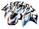 2019-2021 Yamaha YZF R3/R25 Motorcycle Fairings - White Blue Red Glossy Black