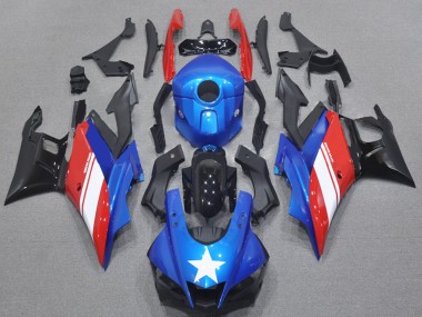 Custom 2022-2024 Yamaha YZF R3/R25 Motorcycle Fairing Kits - Blue White Red Black