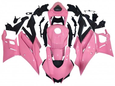 Custom 2022-2024 Yamaha YZF R3/R25 Motorcycle Fairing - Pink Black