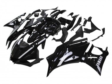 Custom 2022-2024 Yamaha YZF R3/R25 Motorcycle Fairings - Glossy Black