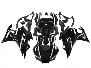 Custom 2022-2024 Yamaha YZF R3/R25 Motorcycle Fairings - Glossy Black