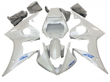 Custom 2006-2009 Yamaha YZF R6S Motorcycle Fairing - White