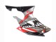 2008-2016 Yamaha YZF 600 R6 Motorcycle Fairings - Silver Black Red Shark 4