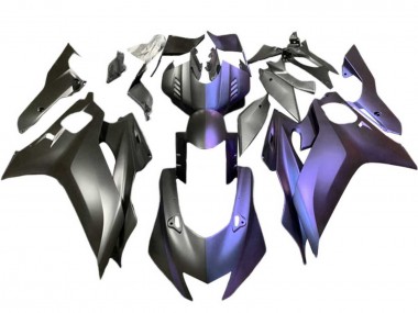 Custom 2017-2023 Yamaha YZF 600 R6 Motorcycle Fairings - Matte Black Purple