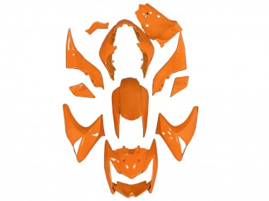 Custom 2003-2006 Kawasaki Z1000 Motorcycle Fairings - Orange