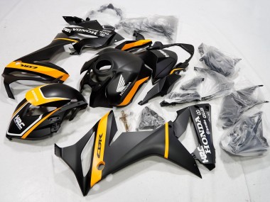 Custom 2019-2020 Honda CBR650R Motorcycle Fairings - Matte Black Yellow White