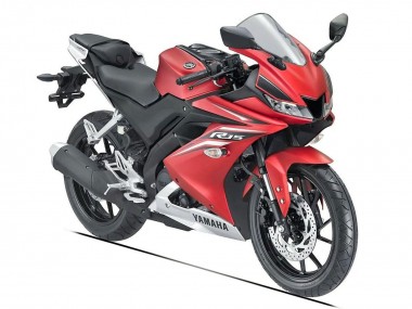 Custom 2018-2024 Yamaha YZF R15 Motorcycle Fairings - Matte Red Black