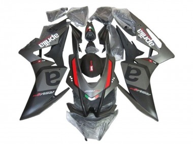 Custom 2009-2015 Aprilia RSV4 1000 Motorcycle Fairings - Matte Black Grey Red
