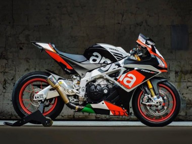 Custom 2009-2015 Aprilia RSV4 1000 Motorcycle Fairings - Matte Black Silver Red Green