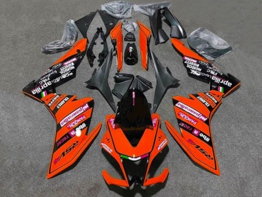 Custom 2009-2015 Aprilia RSV4 1000 Motorcycle Fairings - Red Black