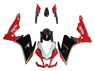 Custom 2009-2015 Aprilia RSV4 1000 Motorcycle Fairings - Red Black White Green