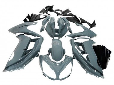 Custom 2012-2016 Kawasaki Ninja 650 EX650 Motorcycle Fairings - Grey