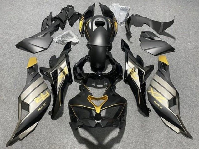 2019-2025 Kawasaki ZX25R ZX-25R Motorcycle Fairings - Matte Black Grey Gold Glossy Black