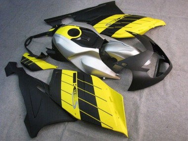 Custom 2005-2010 BMW K1200S Motorcycle Fairings - Silver Yellow Black
