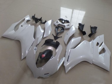 Custom 2011-2014 Ducati Panigale 899 Motorcycle Fairings - White