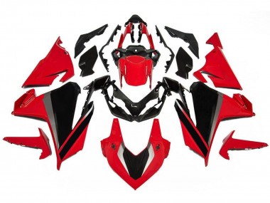 Custom 2019-2021 Honda CBR500R Motorcycle Fairings - Red Grey Black