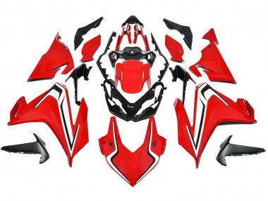 Custom 2019-2021 Honda CBR500R Motorcycle Fairing Kits - Red White Black
