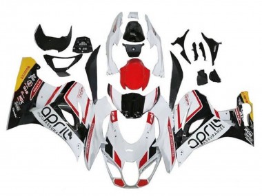 Custom 2017-2024 Suzuki GSXR1000 Motorcycle Fairings - White Red Yellow Black