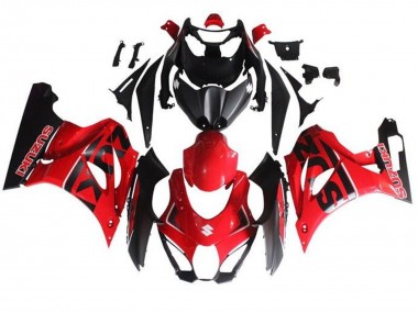 Custom 2017-2024 Suzuki GSXR1000 Motorcycle Fairing - Red Black