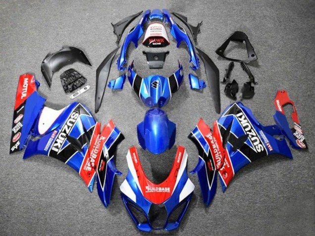 2017-2024 Suzuki GSXR1000 Motorcycle Fairings - Blue Red White Black