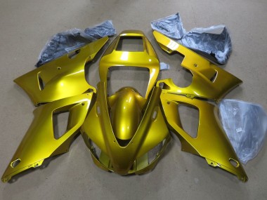 Custom 1998-1999 Yamaha YZF 1000 R1 Motorcycle Fairings - Gold