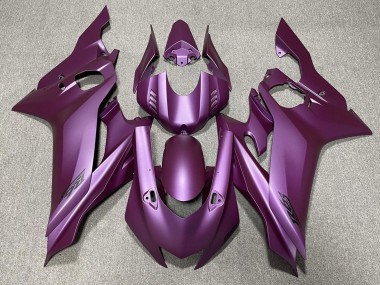 Custom 2017-2023 Yamaha YZF R6 Motorcycle Fairings - Purple