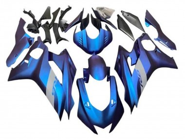 Custom 2017-2023 Yamaha YZF R6 Motorcycle Fairings - Matte Chameleon Blue Purple