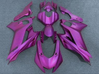 Custom 2017-2023 Yamaha YZF R6 Motorcycle Fairings - Matte Bright Purple