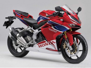 Custom 2017-2022 Honda CBR250RR Motorcycle Fairings - Red Blue White