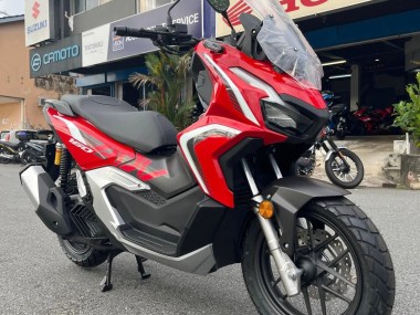 Custom 2022-2024 Honda ADV160 Motorcycle Fairings - Red White Black