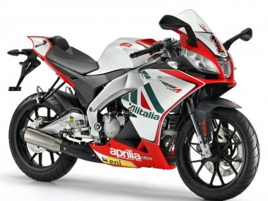 Custom 2012-2018 Aprilia RS4 50 125 Motorcycle Fairings - White Red Green Yellow Alitalia