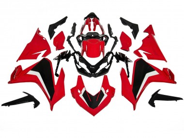 Custom 2022-2023 Honda CBR500R Motorcycle Fairings Kits - Red White Black