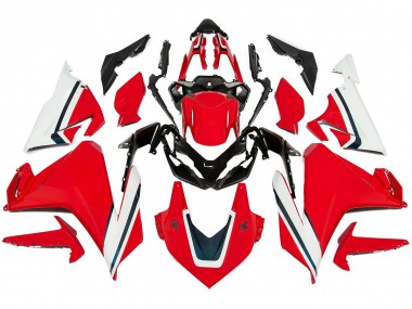 Custom 2022-2023 Honda CBR500R Motorcycle Fairing Kits - Red White Black