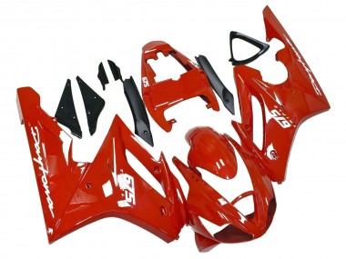 Custom 2006-2008 Triumph Daytona 675 Motorcycle Fairing - Red