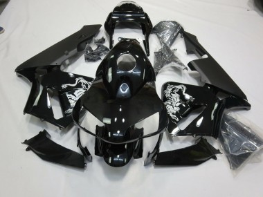 2003-2004 Gloss Black Special Design Honda CBR600RR Motorcycle Fairings