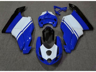 2003-2004 Gloss Blue & White Ducati Ducati 749 999 Motorcycle Fairings