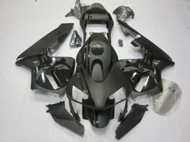 2003-2004 Matte Black Honda CBR600RR Motorcycle Fairings 2003-2004 Matte Black Honda CBR600RR Motorcycle Fairings