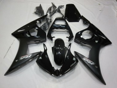 2003-2004 Matte Black Yamaha R6 Motorcycle Fairings