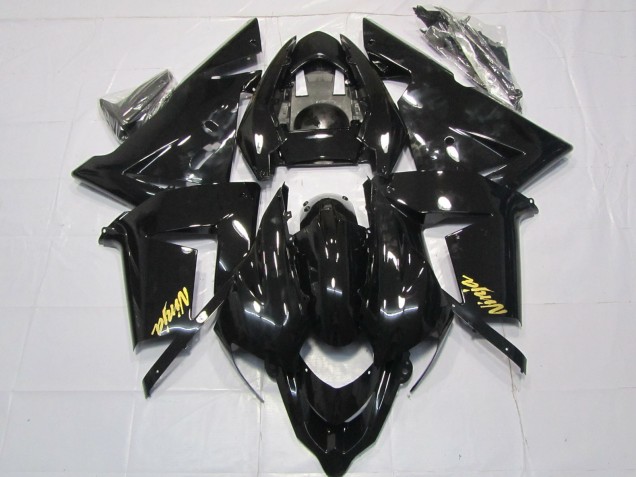 2004-2005 Black Gold Kawasaki ZX10R Motorcycle Fairings 2004-2005 Black Gold Kawasaki ZX10R Motorcycle Fairings