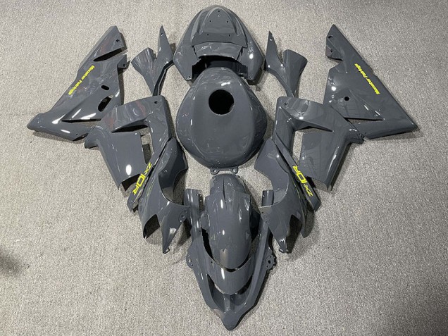 2004-2005 Dark Grey with Logo Kawasaki ZX10R Motorcycle Fairings